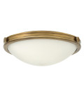 Collier 3 light large plafond heritage brass 48.3cm Hinkley Lighting Collier 3 light large plafond heritage brass 48.3cm