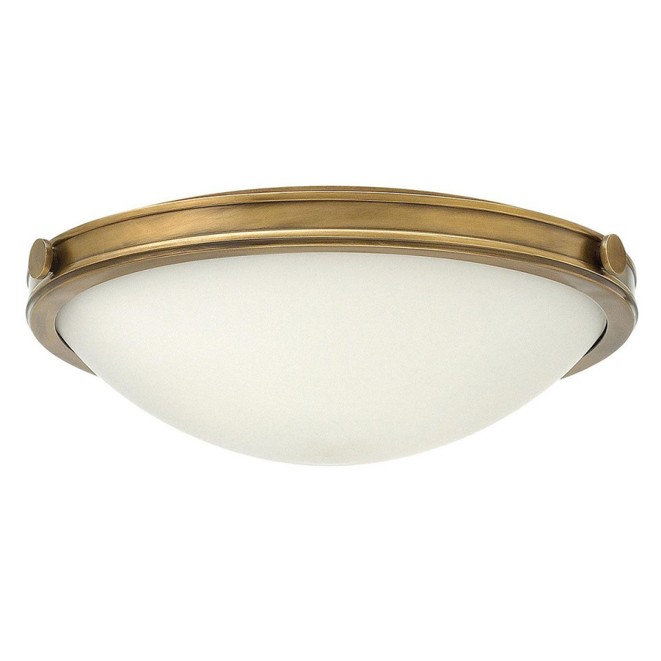 Collier 3 light large plafond heritage brass 48.3cm Hinkley Lighting Collier 3 light large plafond heritage brass 48.3cm