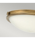 Collier 3 light large plafond heritage brass 48.3cm Hinkley Lighting Collier 3 light large plafond heritage brass 48.3cm