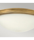 Collier 3 light large plafond heritage brass 48.3cm Hinkley Lighting Collier 3 light large plafond heritage brass 48.3cm