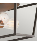 Fulton 4 light plafond bronze/brass 45.7cm Hinkley Lighting Fulton 4 light plafond bronze/brass 45.7cm