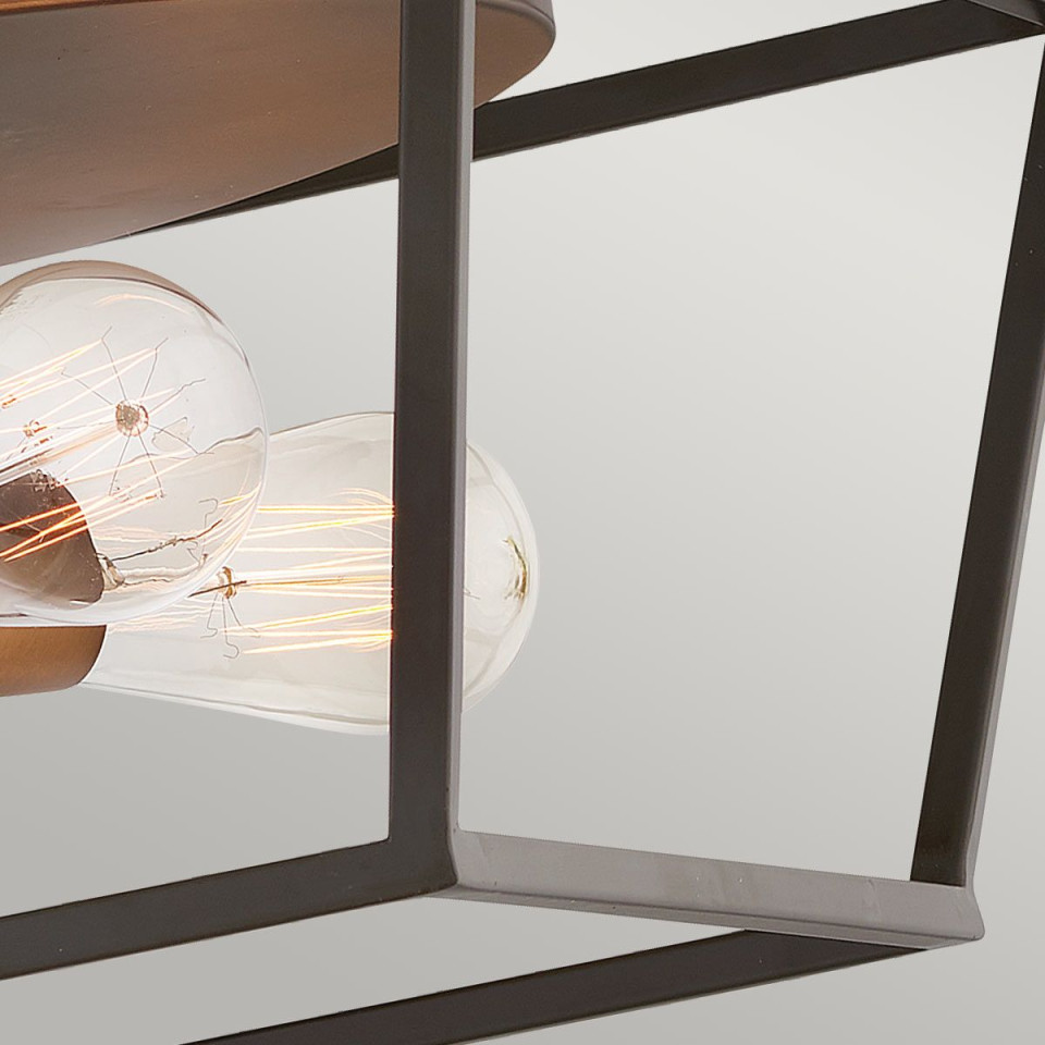 Fulton 4 light plafond bronze/brass 45.7cm Hinkley Lighting Fulton 4 light plafond bronze/brass 45.7cm