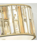 Gemma 3 light plafond silver leaf 41.9cm Feiss Gemma 3 light plafond silver leaf 41.9cm