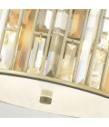 Gemma 3 light plafond silver leaf 41.9cm Feiss Gemma 3 light plafond silver leaf 41.9cm