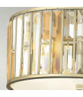 Gemma 3 light plafond silver leaf 41.9cm Feiss Gemma 3 light plafond silver leaf 41.9cm