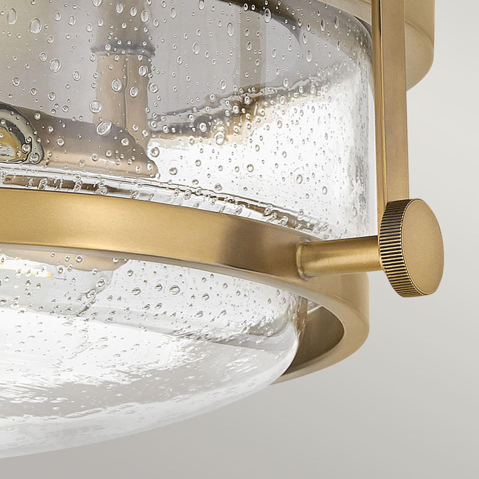 Harper 3 light plafond heritage brass 40.9cm Hinkley Lighting Harper 3 light plafond heritage brass 40.9cm