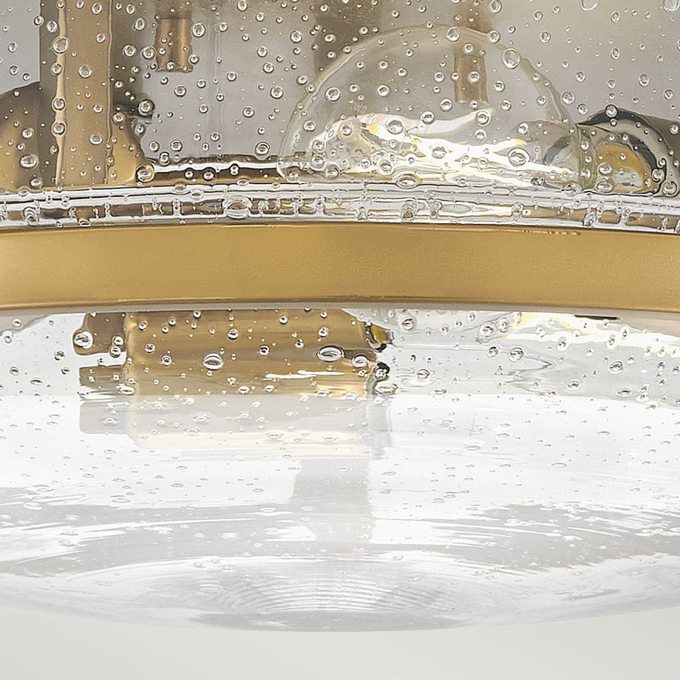 Harper 3 light plafond heritage brass 40.9cm Hinkley Lighting Harper 3 light plafond heritage brass 40.9cm