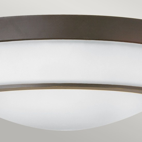 Hathaway 3 plafond brons 40.5cm