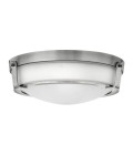 Hathaway 3 light plafond antique nickel 40.5cm Feiss Hathaway 3 light plafond antique nickel 40.5cm