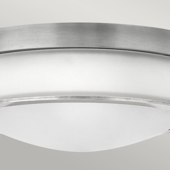 Hathaway 3 plafond antik nickel 40.5cm