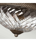 Plantation 3 stor plafond brons 40.6cm