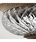 Plantation 2 light small plafond pearl bronze 30.5cm Hinkley Lighting Plantation 2 light small plafond pearl bronze 30.5cm