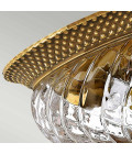 Plantation 2 light plafond burnished brass 30.5cm Hinkley Lighting Plantation 2 light plafond burnished brass 30.5cm