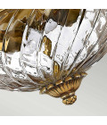 Plantation 2 light plafond burnished brass 30.5cm Hinkley Lighting Plantation 2 light plafond burnished brass 30.5cm