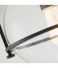 Somerset 1 light plafond black/clear 31.8cm Hinkley Lighting Somerset 1 light plafond black/clear 31.8cm