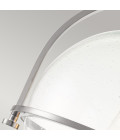 Somerset 1 light plafond brushed nickel/clear 31.8cm Hinkley Lighting Somerset 1 light plafond brushed nickel/clear 31.8cm