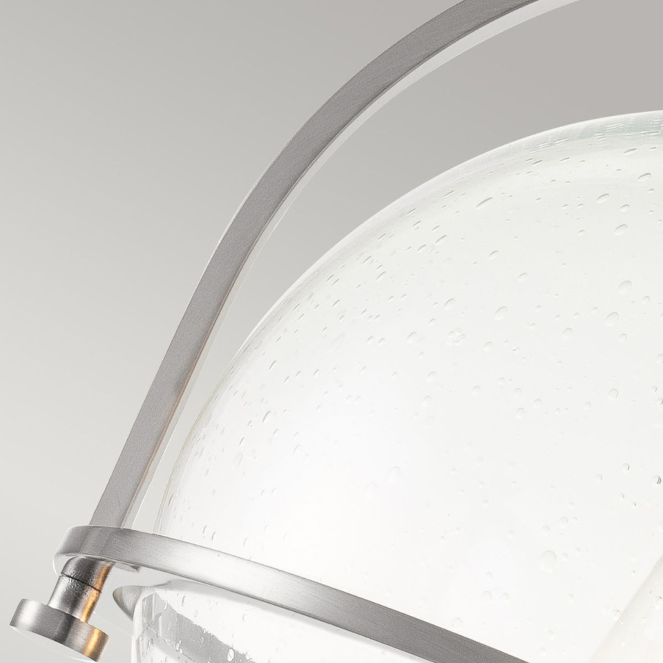 Somerset 1 light plafond brushed nickel/clear 31.8cm Hinkley Lighting Somerset 1 light plafond brushed nickel/clear 31.8cm