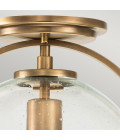 Somerset 1 light plafond heritage brass/clear 31.8cm Hinkley Lighting Somerset 1 light plafond heritage brass/clear 31.8cm