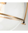 Somerset 1 light plafond heritage brass/clear 31.8cm Hinkley Lighting Somerset 1 light plafond heritage brass/clear 31.8cm