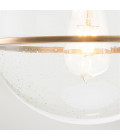 Somerset 1 light plafond heritage brass/clear 31.8cm Hinkley Lighting Somerset 1 light plafond heritage brass/clear 31.8cm