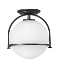 Somerset 1 light plafond black 31.8cm Elstead Lighting Somerset 1 light plafond black 31.8cm