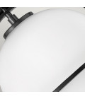 Somerset 1 light plafond black 31.8cm Elstead Lighting Somerset 1 light plafond black 31.8cm
