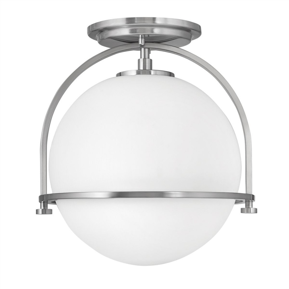 Somerset 1 light plafond brushed nickel 31.8cm Hinkley Lighting Somerset 1 light plafond brushed nickel 31.8cm