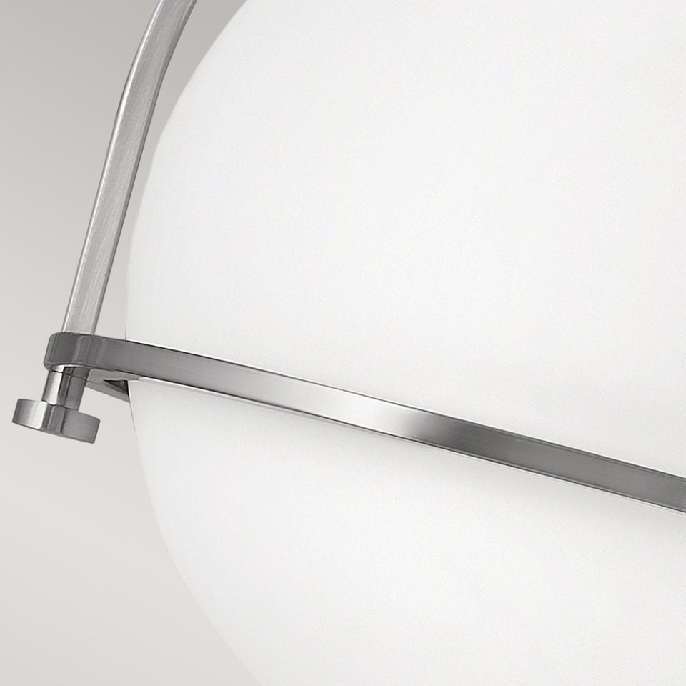 Somerset 1 light plafond brushed nickel 31.8cm Hinkley Lighting Somerset 1 light plafond brushed nickel 31.8cm
