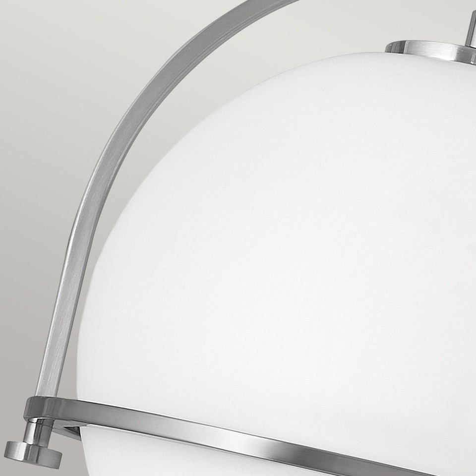 Somerset 1 light plafond brushed nickel 31.8cm Hinkley Lighting Somerset 1 light plafond brushed nickel 31.8cm