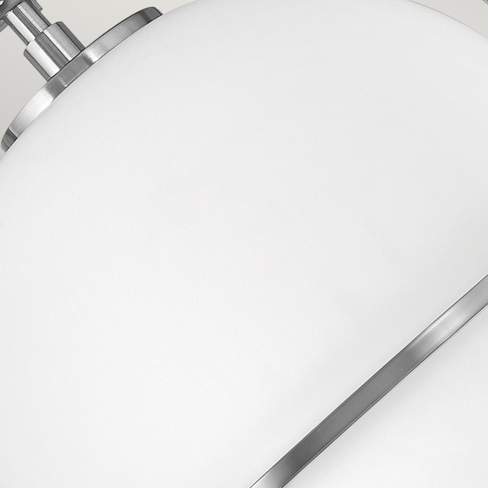Somerset 1 light plafond brushed nickel 31.8cm Hinkley Lighting Somerset 1 light plafond brushed nickel 31.8cm