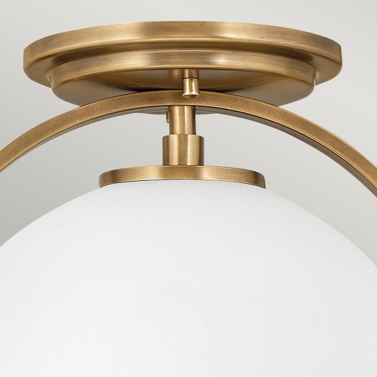 Somerset 1 plafond mässing 31.8cm