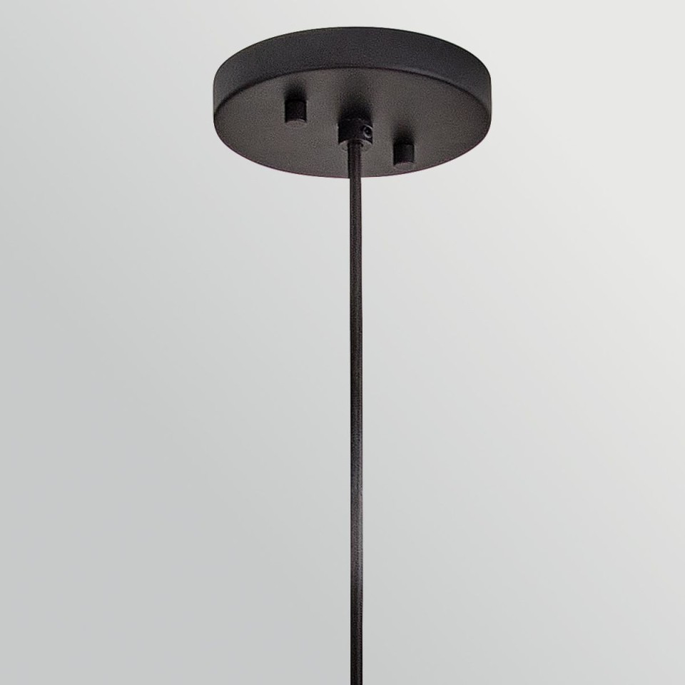 Arlen 1-lt large outdoor ceiling light rattan/black 61 cm IP44