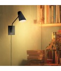 Bray 1-lt wall light black 42.5 cm