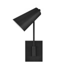 Bray 1-lt wall light black 42.5 cm