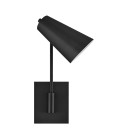 Bray 1-lt wall light black 42.5 cm