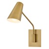 Bray 1-ljus vägglampa lackerad mässing 42,5 cm