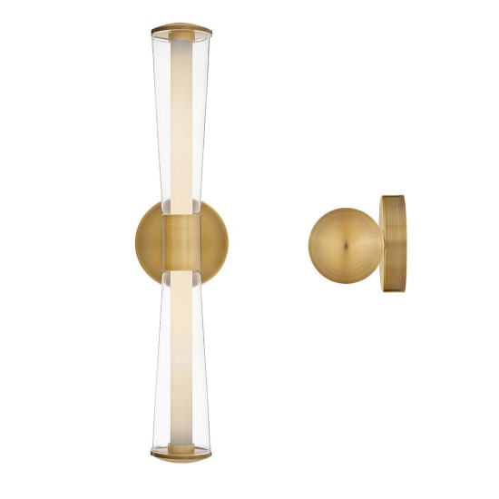 Elin badrumsvägglampa lackerad mässing 58,4 cm IP44