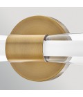 Elin badrumsvägglampa lackerad mässing 58,4 cm IP44
