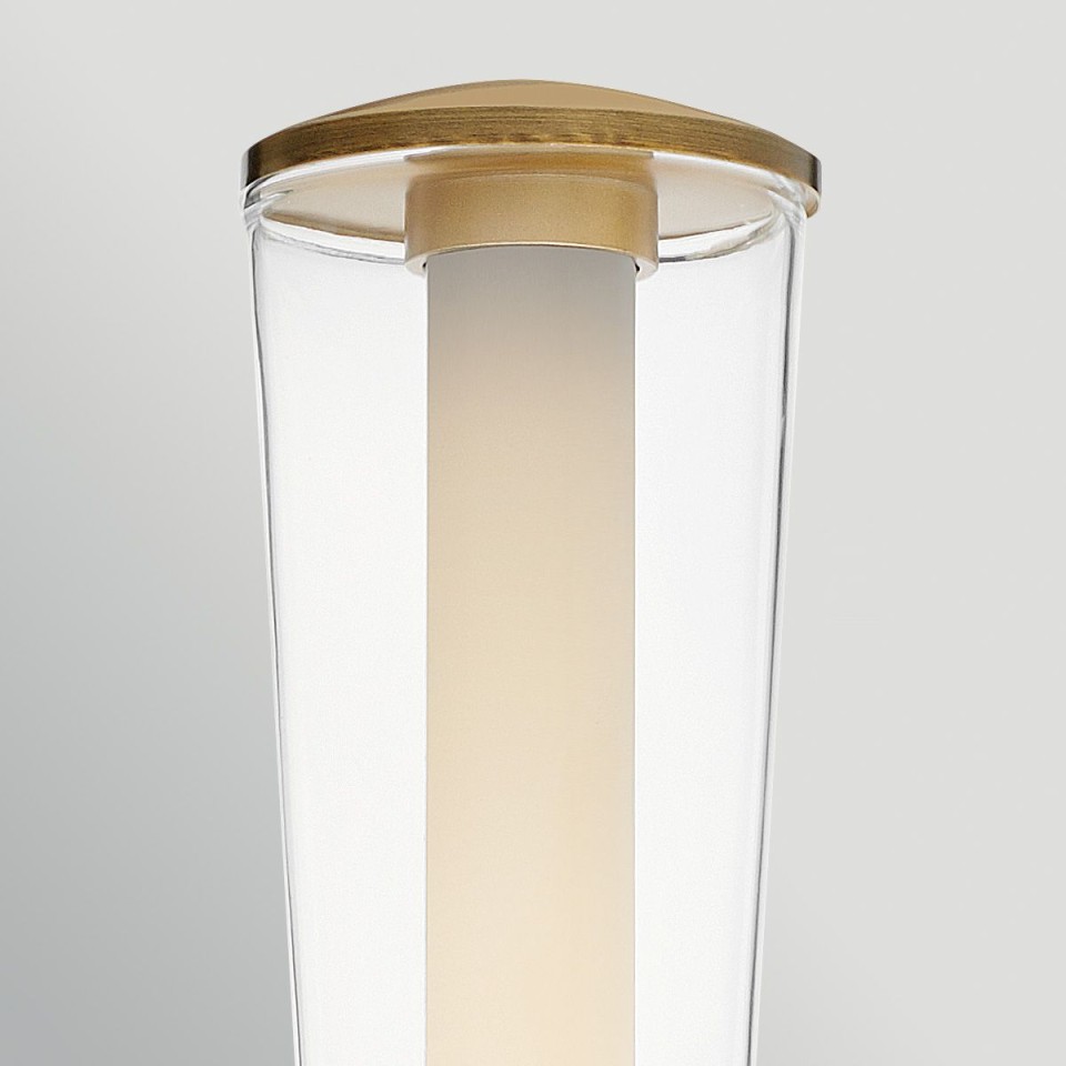 Elin badrumsvägglampa lackerad mässing 58,4 cm IP44