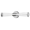 Elin badrumsvägglampa polerad krom 58,4 cm IP44