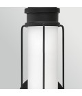 Saylor small bathroom wall light matte black/white 43.2 cm IP44