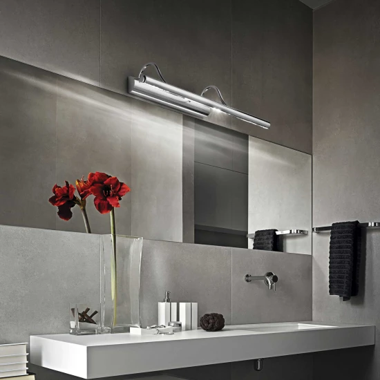 Mirror-10 Picture Light Ap4 Chrome