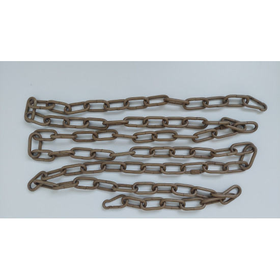 Chalet Chain 5 mm Brown - 4 sizes Chalet Chain 5 mm Brown - 4 sizes