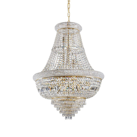 Dubai SP24 kristallkrona mässing/kristall 80cm Dubai SP24 kristallkrona mässing/kristall 80cm