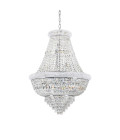 Dubai SP24 kristallkrona krom/kristall 80cm Ideal-Lux Dubai SP24 kristallkrona krom/kristall 80cm