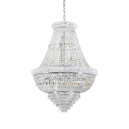 Dubai SP24 kristallkrona krom/kristall 80cm Dubai SP24 kristallkrona krom/kristall 80cm