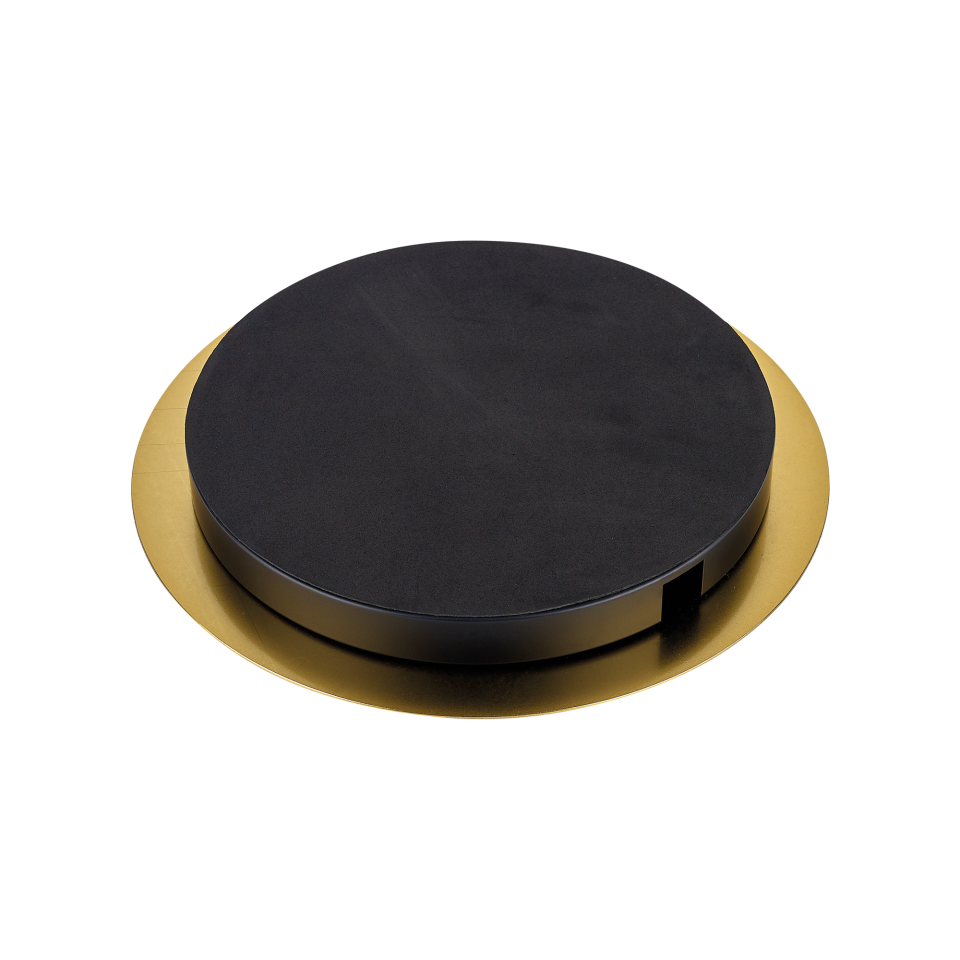 Birds PT5 golvlampa svart/satin i mässing 160 cm