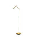 Diesis PT golvlampa satin mässing 151 cm