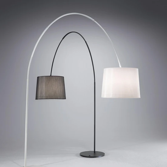 Dorsale MPT1 golvlampa krom 228 cm Dorsale MPT1 golvlampa krom 228 cm