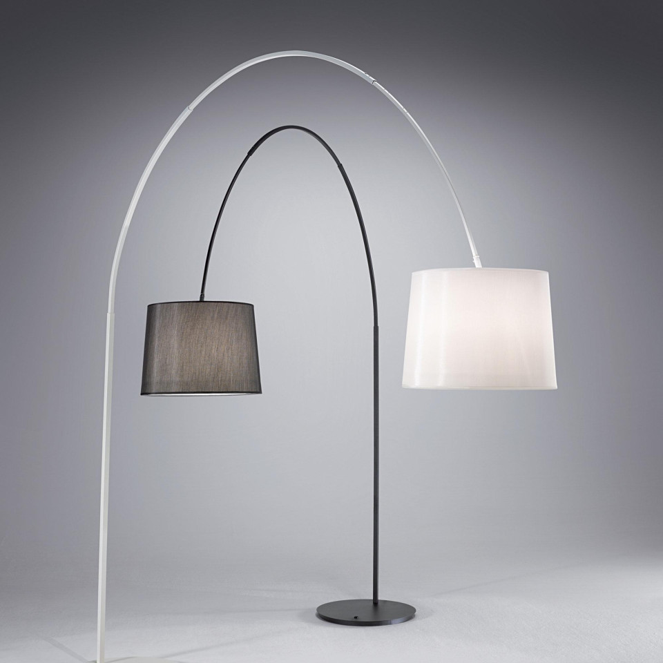 Dorsale MPT1 golvlampa matt vit 228 cm